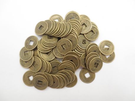 Chinesische Glücksmünzen, klein (100 Stück)
