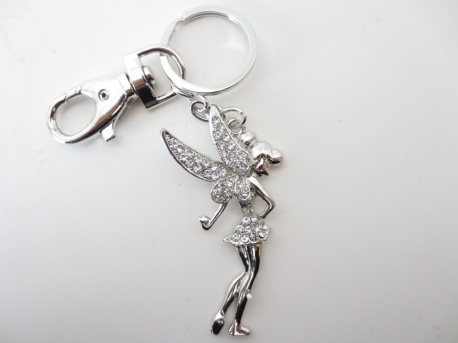 Silber Fairy Schlüsselanhänger #2