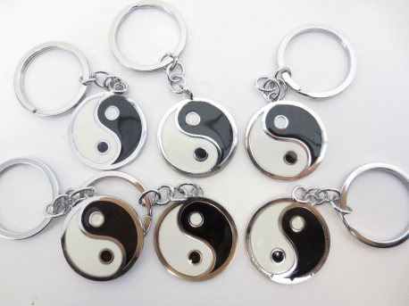 Yin Yang Schlüsselanhänger set von 6