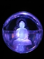 8cm Kristall-Laserkugel Buddha