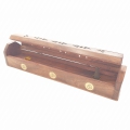 Räucherdose Luxus Holz OM (2 Stück)