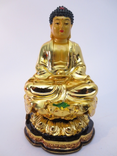 grosshandel - Buddha Gold Dhyana Mudra sitzt