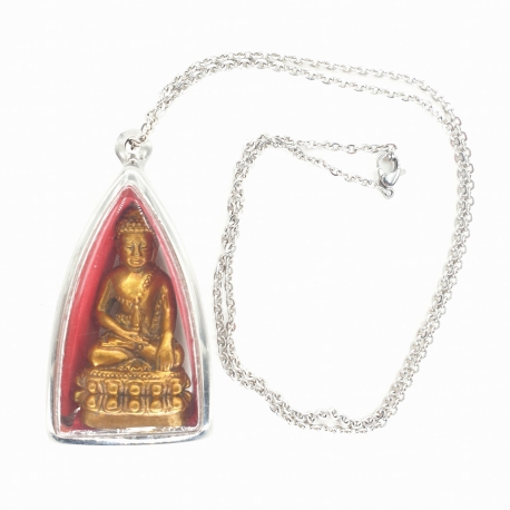 Großhandel - Buddha Amulettkette Messing
