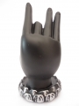 Schwarz Buddha-Hand Weihrauch / Kerzenhalter