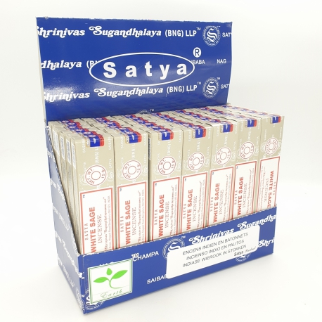Großhandel - Satya White Sage 15g Display (42 Stück)