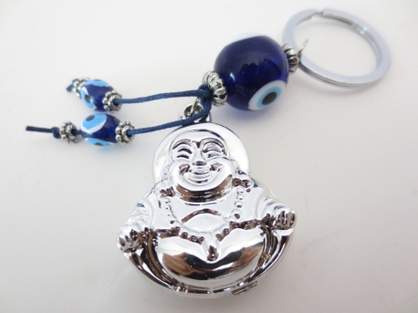 Blaues böses Auge, Schlüsselanhänger mit Buddha II set von 6
