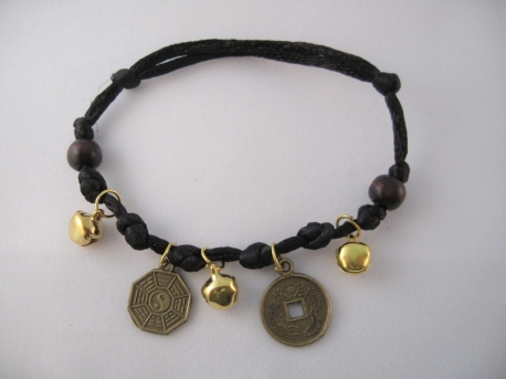 Verstellbares Glücksmünzen -Armband II (per 12 Stück)