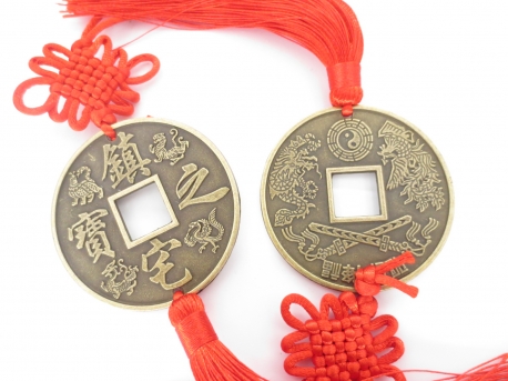 Chinesische Glücksmünze 'Schutz des Hauses' (6pc)