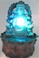 Meditations-Buddha-Brunnen mit Kugel