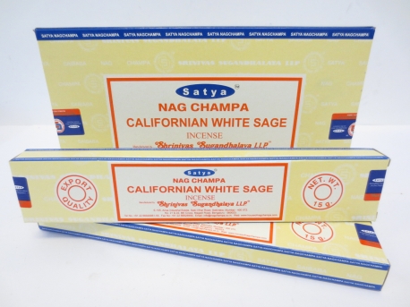 Großhandel - Satya Nag Champa Californian White Sage 15g