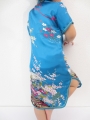 Kinder kleiden blume turkis