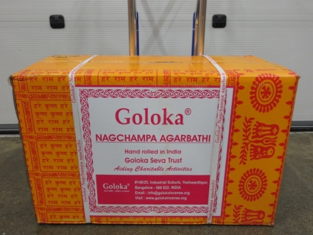 Goloka 16 gramm Nag Champa volle karton