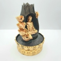 Großhandel - Meditation LED-Beleuchtung Buddha im Lotus-Brunnen klein