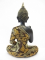 Thai Buddha mit Schüssel gold/schwarz
