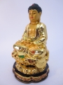 grosshandel - Buddha Gold Dhyana Mudra sitzt