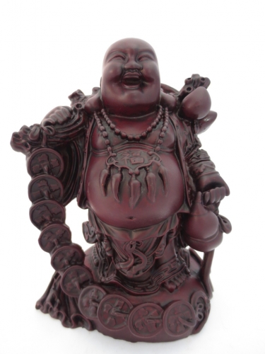 Grosshandel - Reichtum Buddha stehend mit Krug und Münzen