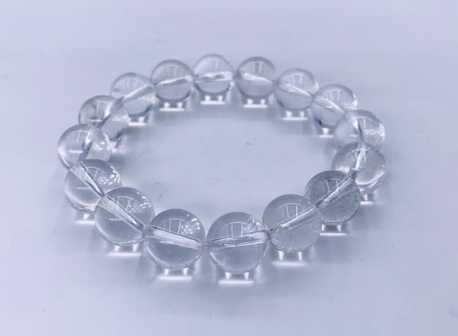 Großhandel Edelstein Armband - 12 mm Bergkristall Armband