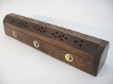Räucherdose Luxus Holz Yin Yang (2 Stück)