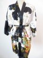 Japanischer Kimono schwarz