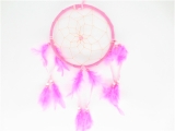 16cm runde Traumfänger rosa (5st)
