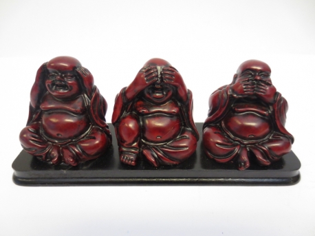 grosshandel - Buddhas Red Hören, Sehen, Schweigen klein