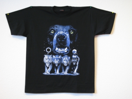 T-Shirt mit verschiedenen Tieren