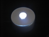 Laser Drehlampe weißes LED