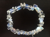 Armband mit dünnen Steinen Opalite (12 Stück)