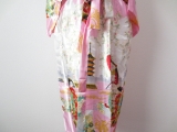 Japanischer Kimono lang hellrosa