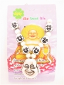 Großhandel - Weiße lächelnde Buddha-Kopfkette