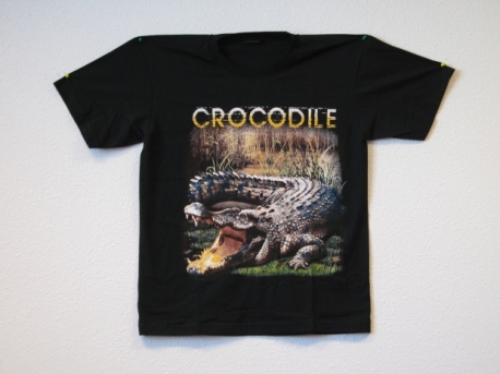 T-Shirt mit Krokodil
