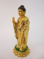 grosshandel - Buddha Gold stehend mit grün und schwarz