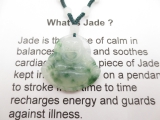 Großhandel - Jade Buddha Halskette klein grün