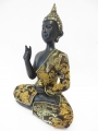 Thai Buddha mit Schüssel gold/schwarz