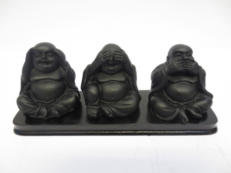 Grosshandel - Buddhas schwarz Hören, Sehen, Schweigen