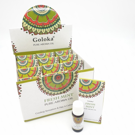 Großhandel - Goloka Pure Aroma Oil Fresh Mint