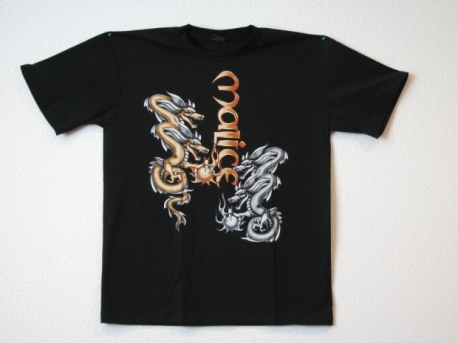 T-Shirt mit Drachen mit Malice